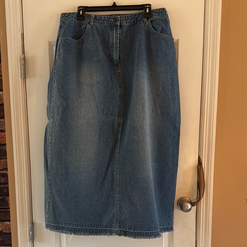 Style & Co | Classic Blue | Denim Skirt